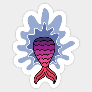 Mermaid Tail 2 Sticker